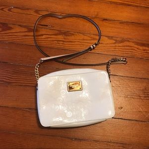 Michael Kors white crossbody
